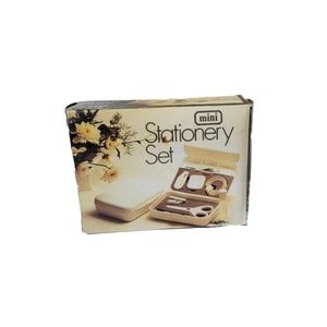 Vintage Miniature Stationary Set
